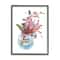 Stupell Industries Blooming Protea Floral Bouquet Watercolor Flower Still Life Framed Wall Art
